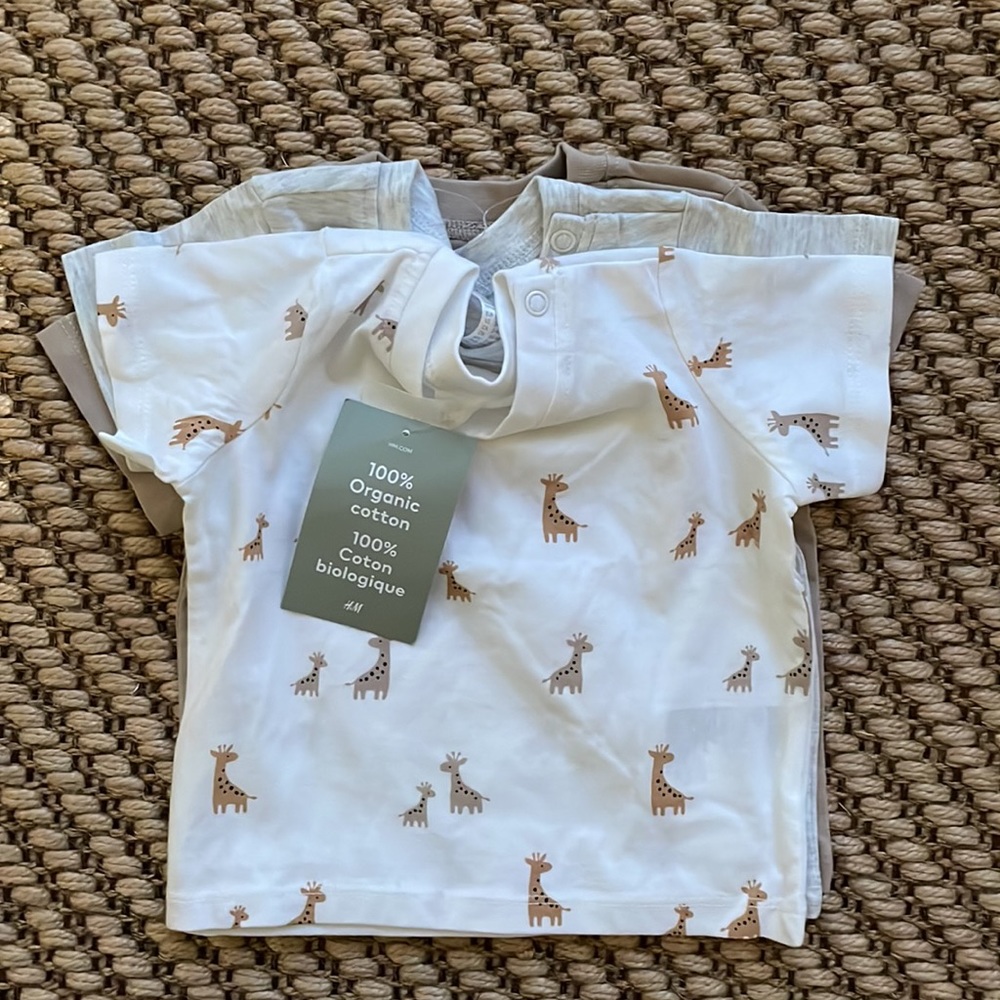 ⭐️SET OF 3⭐️  Baby T-Shirts. Size 3M.